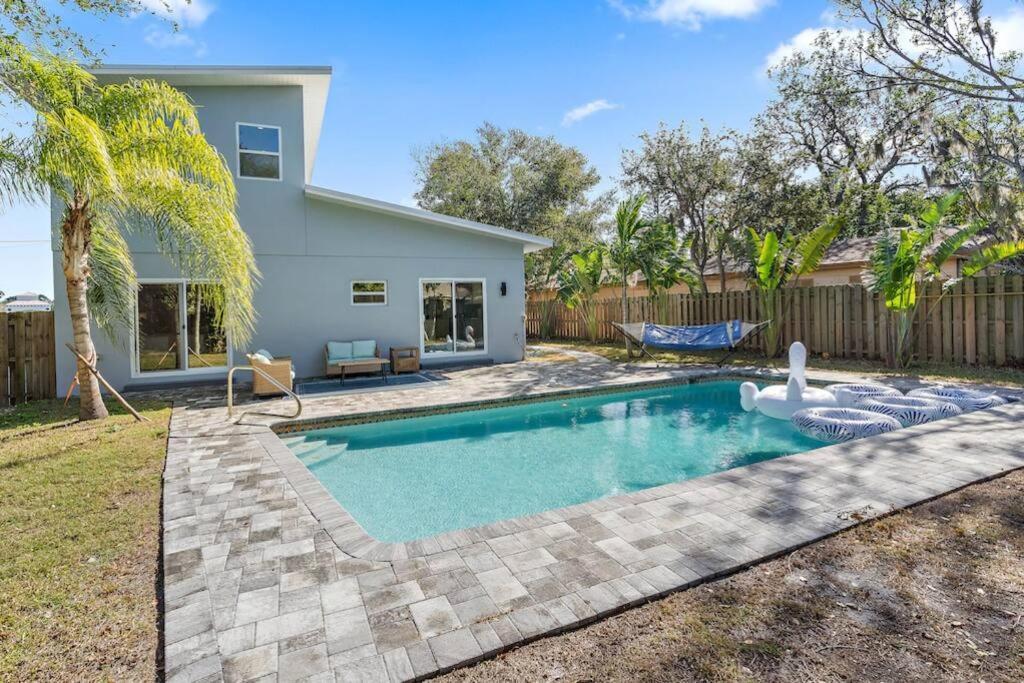 Florida Getaway With Backyard Pool Oasis Sarasota Exterior photo
